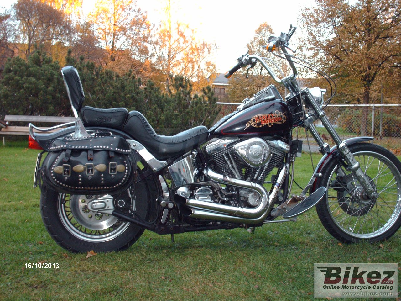 Harley Davidson Fxstc 1340 Softail Custom Reduced Effect