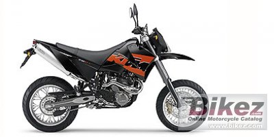 640 Lc4 Supermoto Black
