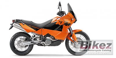 Ktm 950 Adventure Orange