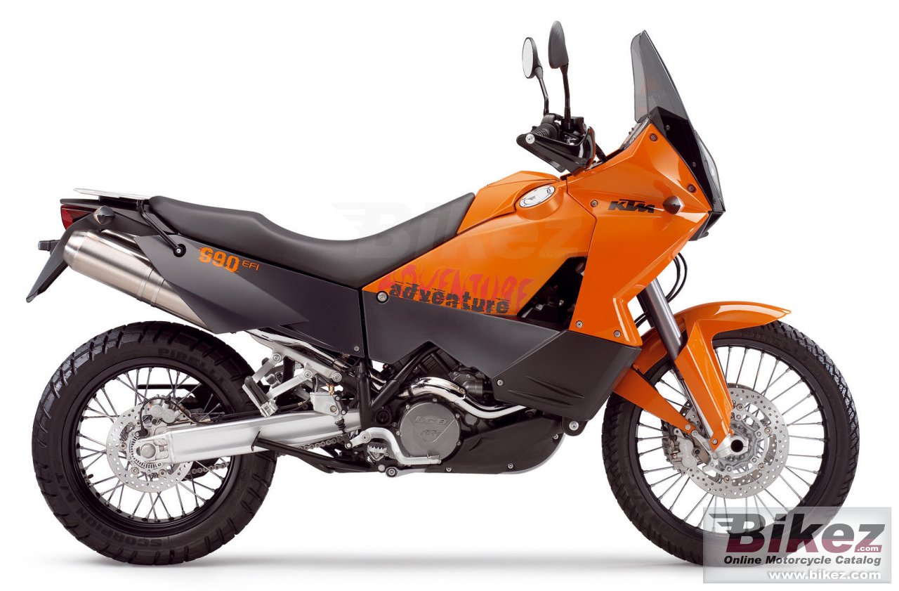 990 Adventure Orange