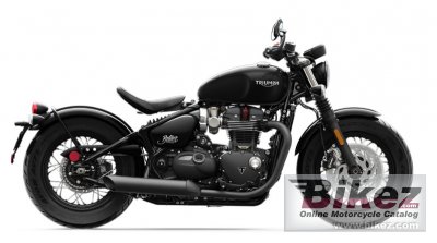 Triumph Bonneville Bobber Black