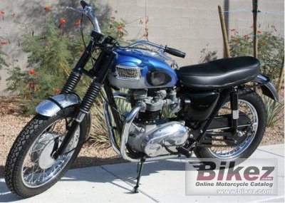Triumph Bonneville T120C Street Scrambler